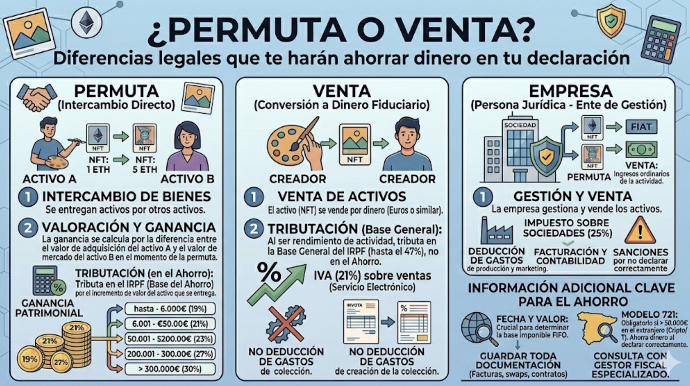 ¿Permuta o venta? Diferencias legales que te harán ahorrar dinero en tu declaración